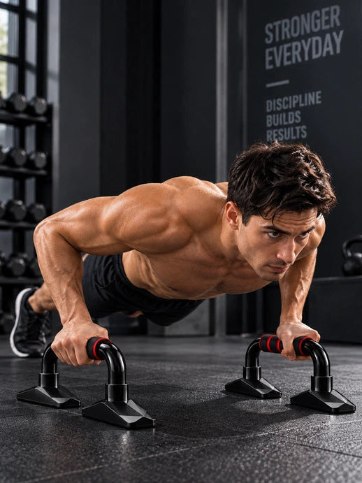 I-Shape Push-Up Bars Home Fitness Trainer