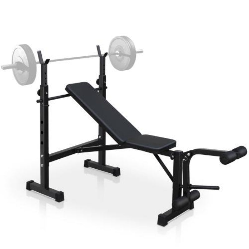 Olympic Weight Bench with Squat Rack for Home Gym