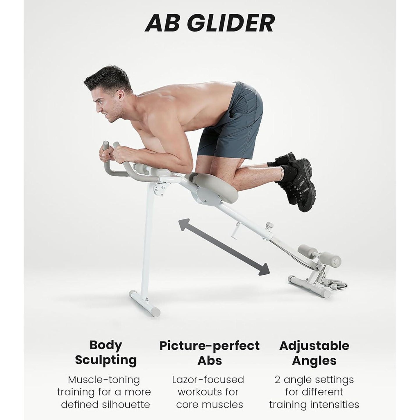 4-in-1 Home Gym Machine: Rowing, Leg Press & Ab Trainer
