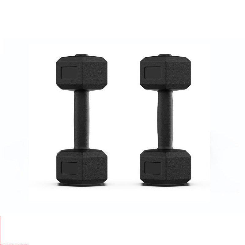 Rubberized Hex Dumbbells for Home Strength Training
