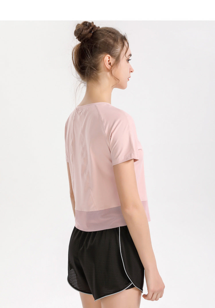 Women's Short-Sleeve Yoga & Running Top