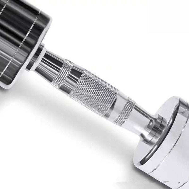 Chrome-Plated Steel Dumbbell Set for Home Gym