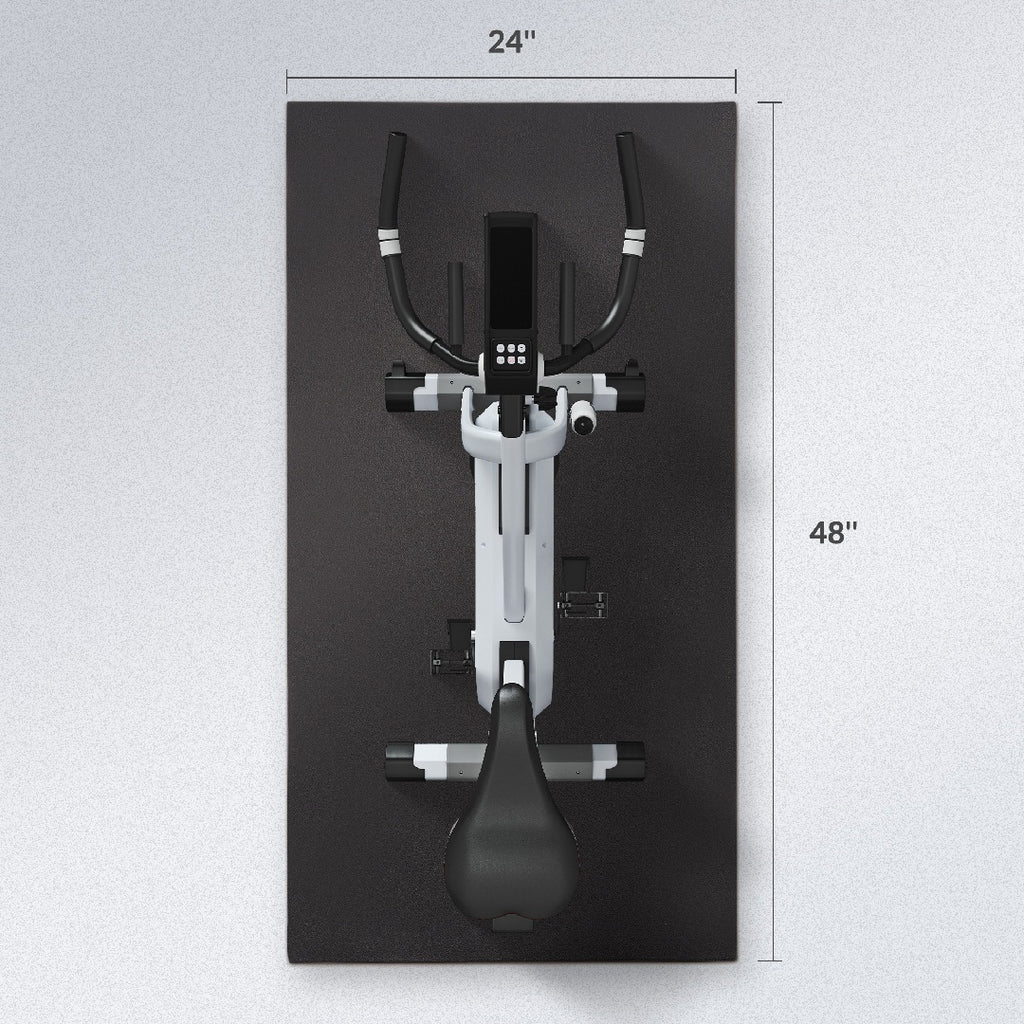 Only Supports Self Pickup  High Density Home Gym Treadmill Exercise Bike Equipment Mats, 1-4 Inch Thick, Multiple Sizes