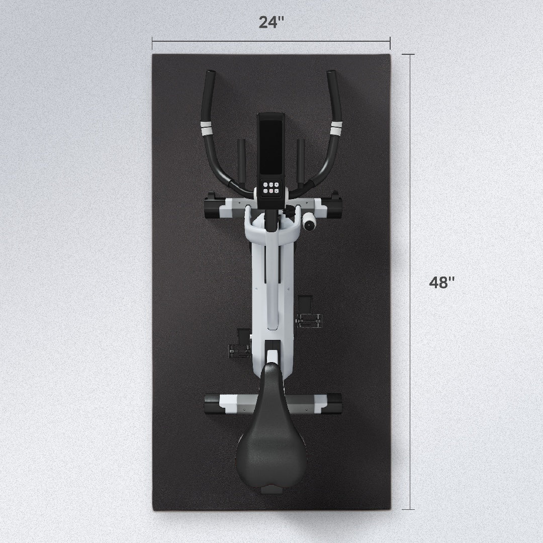 High-Density Equipment Mat for Treadmills & Exercise Bikes