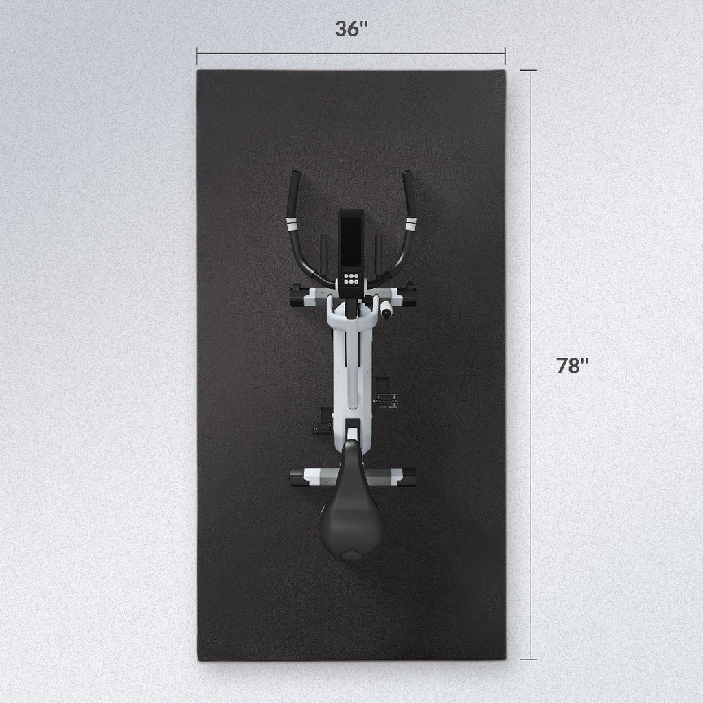 Only Supports Self Pickup  High Density Home Gym Treadmill Exercise Bike Equipment Mats, 1-4 Inch Thick, Multiple Sizes