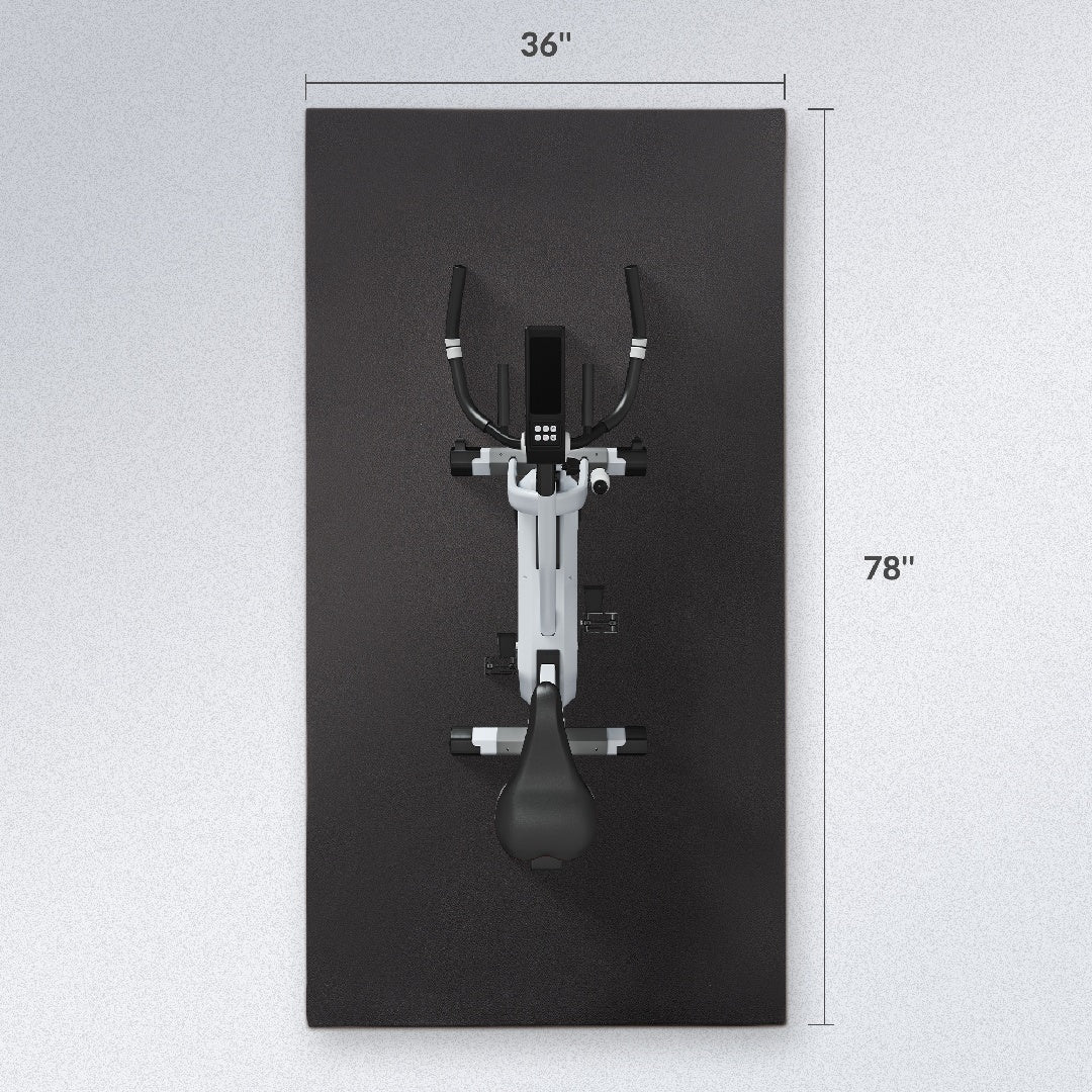 High-Density Equipment Mat for Treadmills & Exercise Bikes