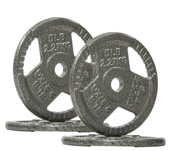 1-Inch Standard Cast Iron Weight Plates
