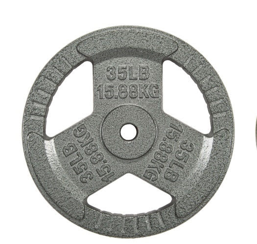 1-Inch Standard Cast Iron Weight Plates