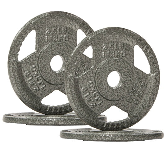 1-Inch Standard Cast Iron Weight Plates