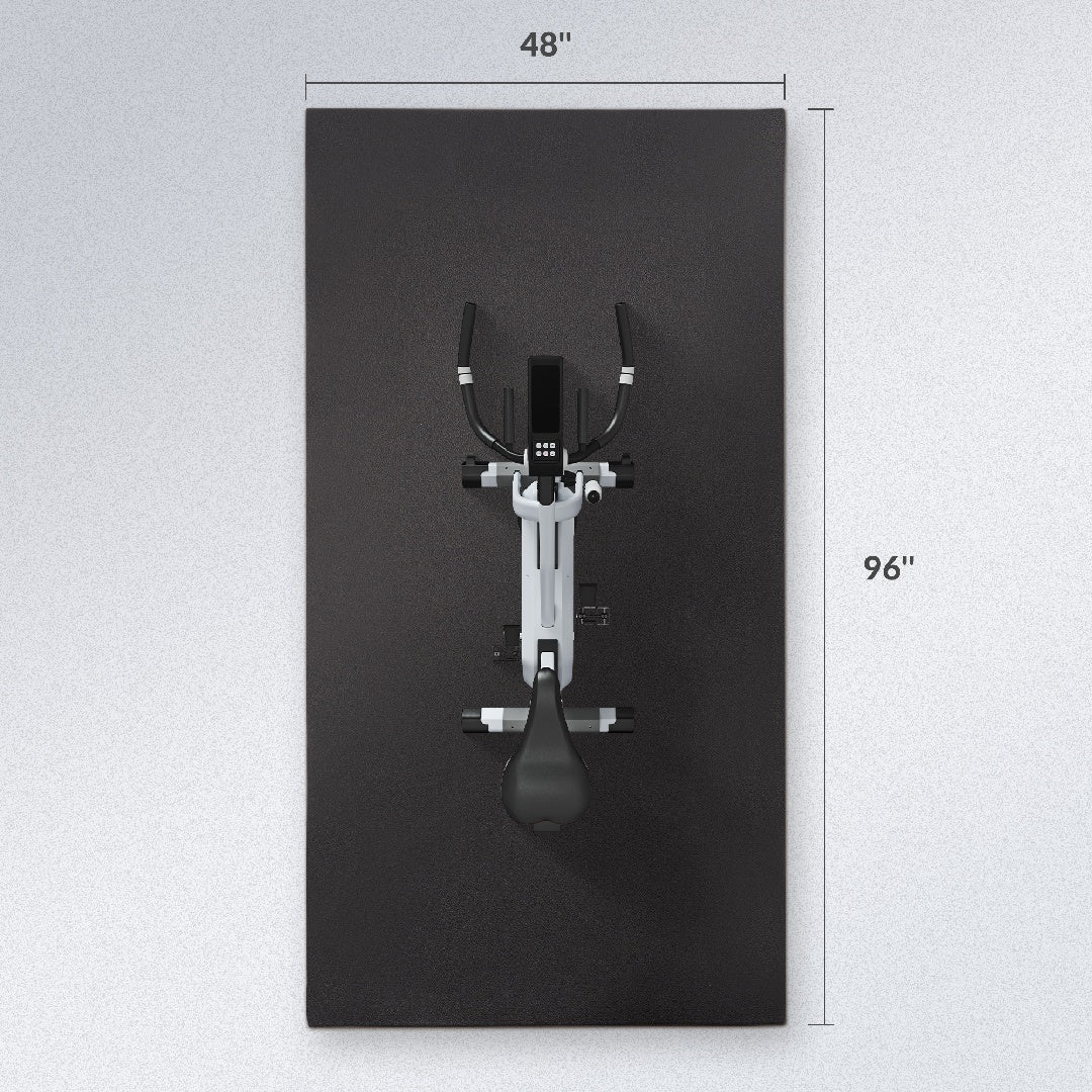 High-Density Equipment Mat for Treadmills & Exercise Bikes