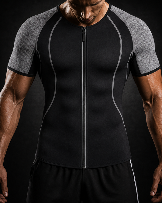 Men's Sweat-Wicking Gym & Outdoor Training Shirt