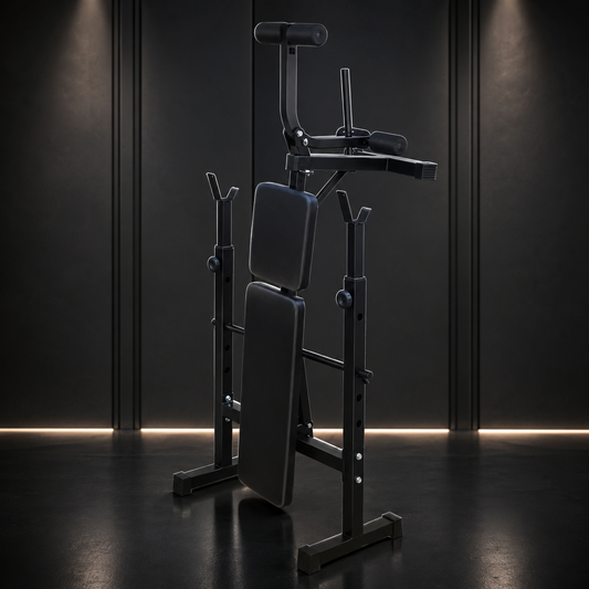 Olympic Weight Bench with Squat Rack for Home Gym
