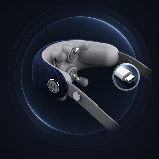 Shoulder & Neck Massager with Grip Design