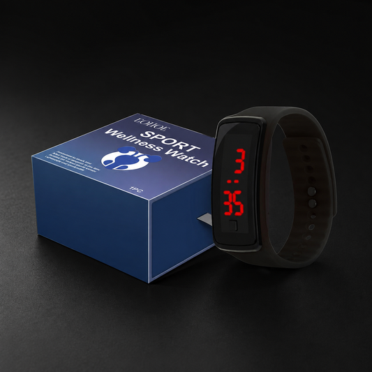 Sport Wellness Smartwatch – Fitness & Heart Rate Tracker