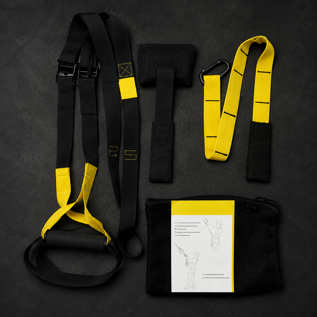 Yoga Stretching Strap for Flexibility Training