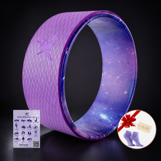 Yoga Wheel for Back Flexibility & Stretching
