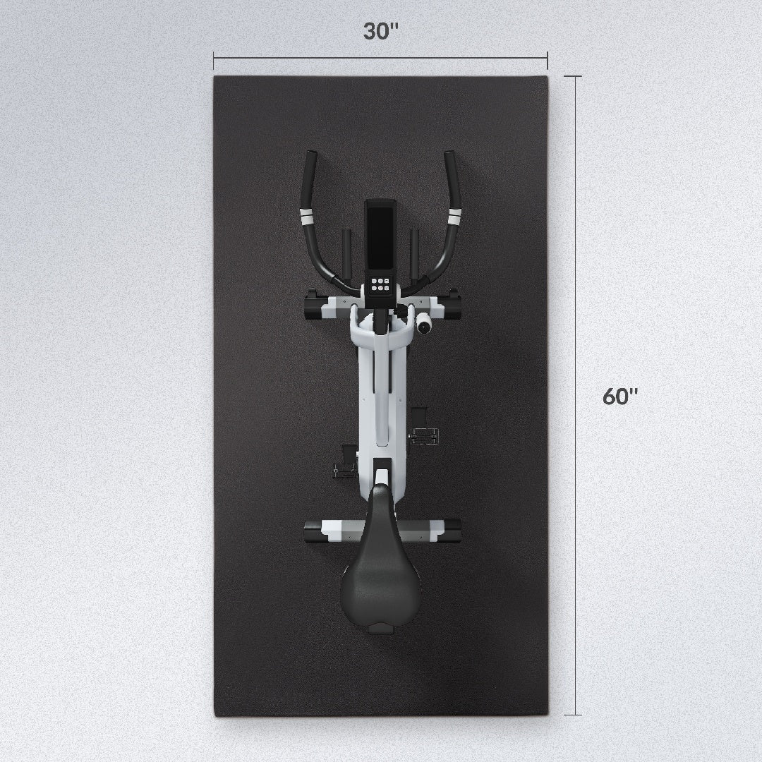 High-Density Equipment Mat for Treadmills & Exercise Bikes