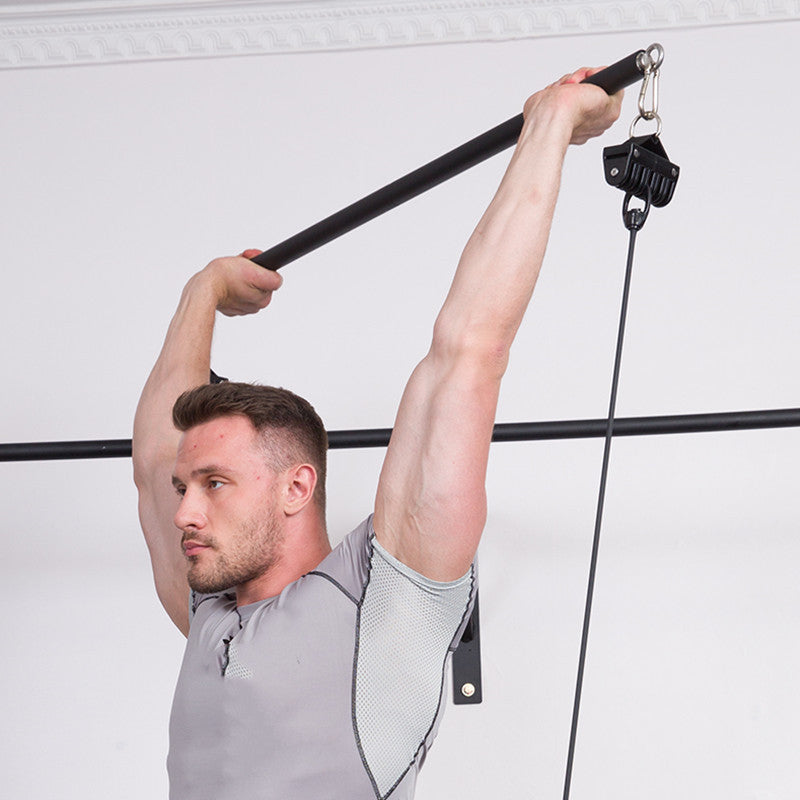 Rotating Gym Handle Grip Attachment with Ball Bearing