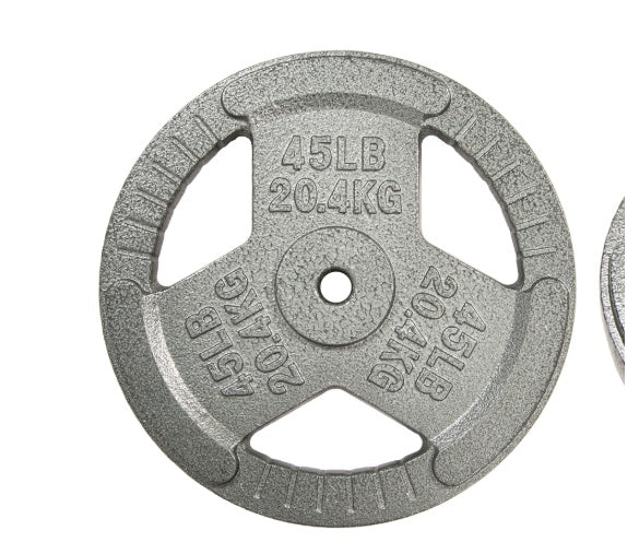 1-Inch Standard Cast Iron Weight Plates